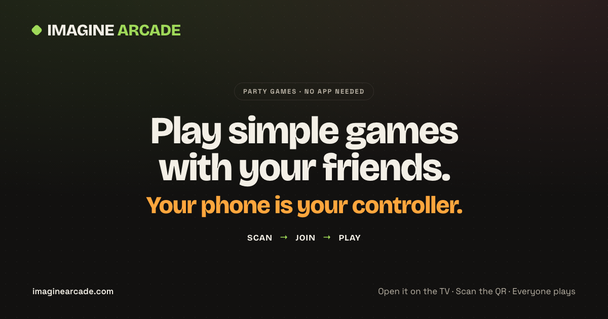 Got 300+ visitors, 200+ people played games - A Multiplayer platform that turns your phone into a co logo